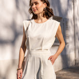 Combinaison Hortense - blanc
