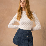 Jupe-short Doémie - Bleu