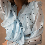Blouse Suzanne - Bleu