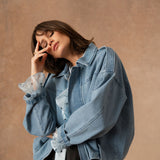 Blouse Suzanne - Bleu