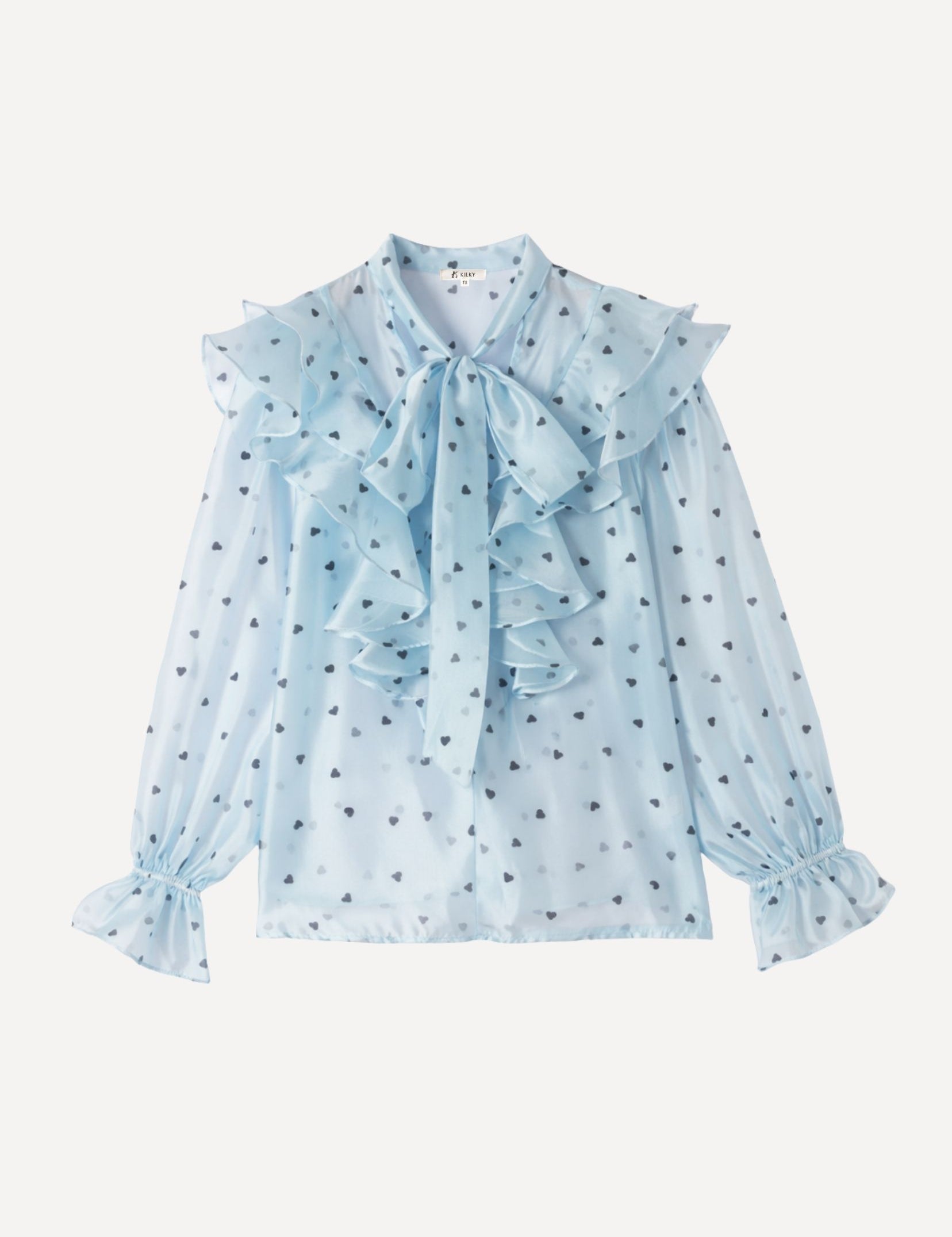 Blouse Suzanne - Bleu