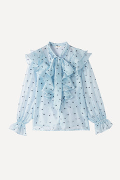Blouse Suzanne - Bleu