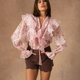 Blouse Suzanne - Rose