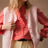 Cardigan Yolande - Rose