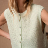 Cardigan Yolande - Vert clair