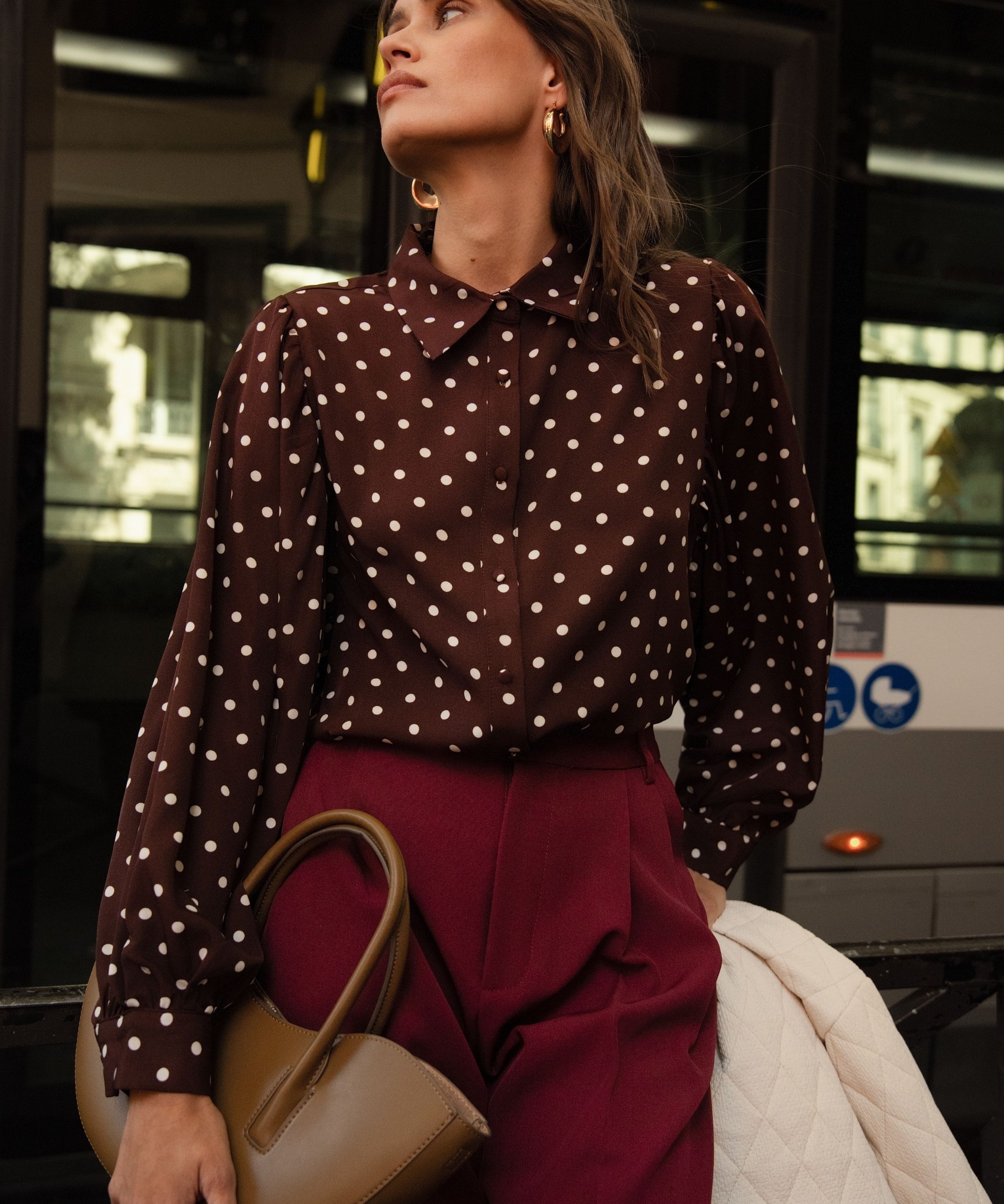 Chemise Jamie - Café