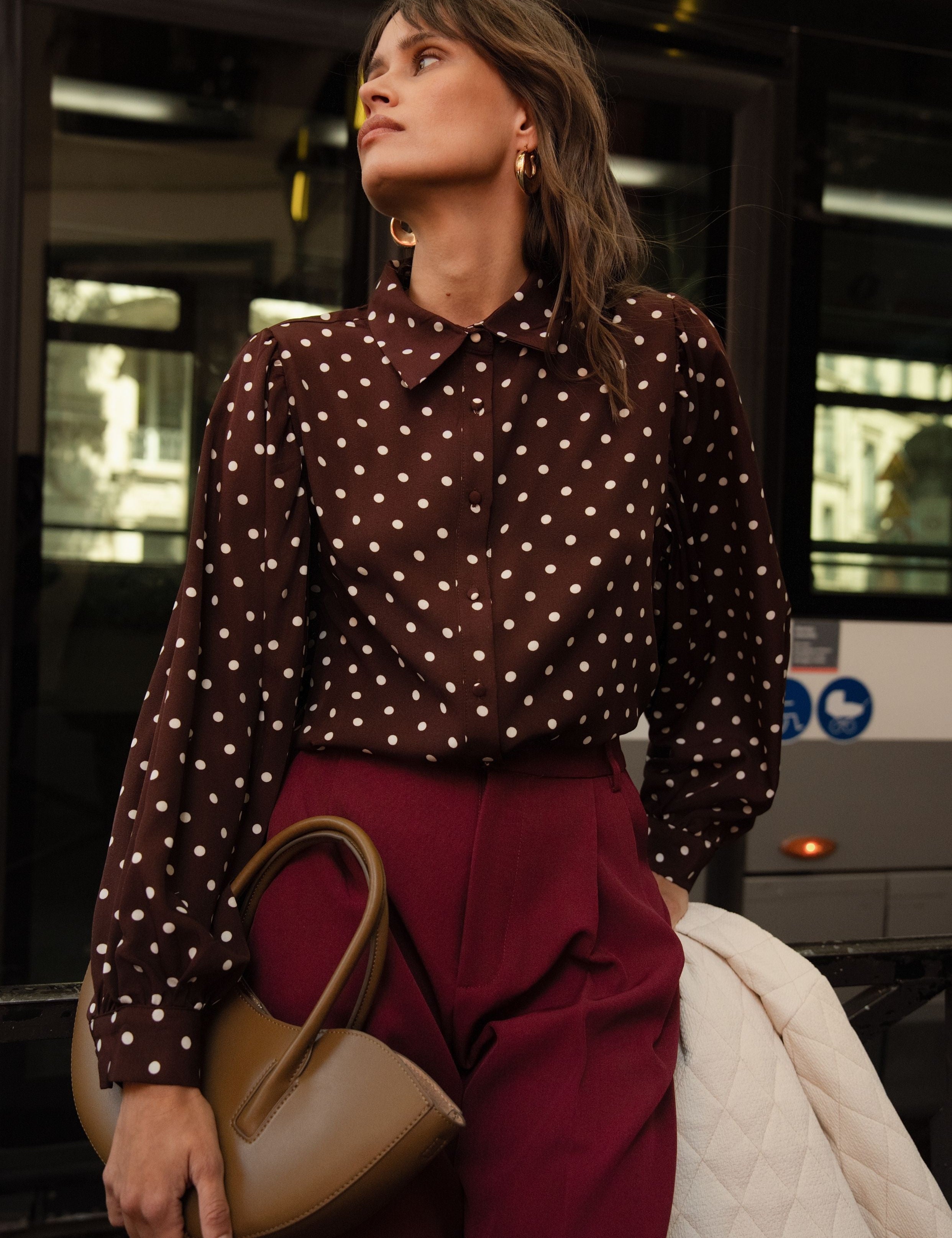 Chemise Jamie - Café