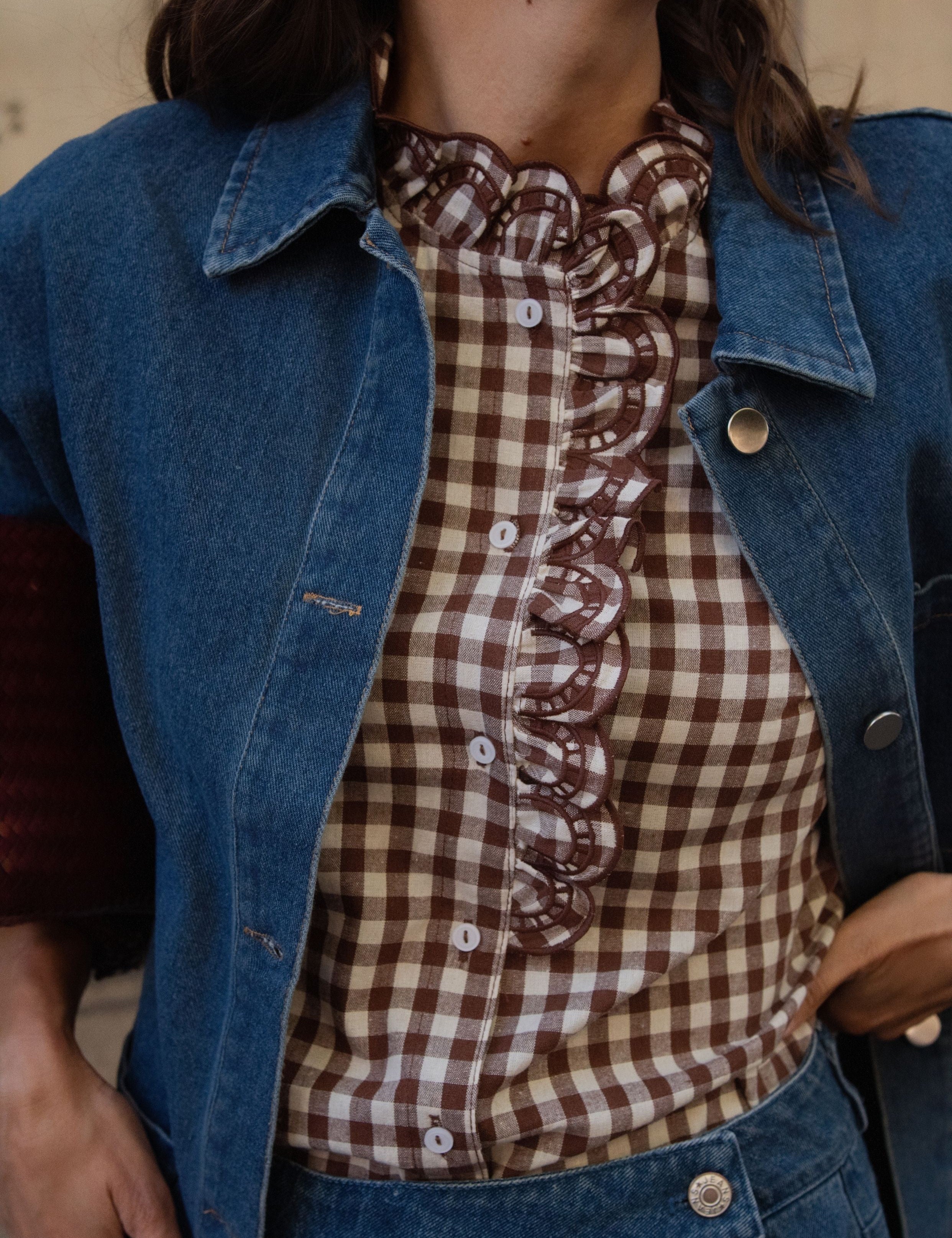 Chemise Odile - Choco