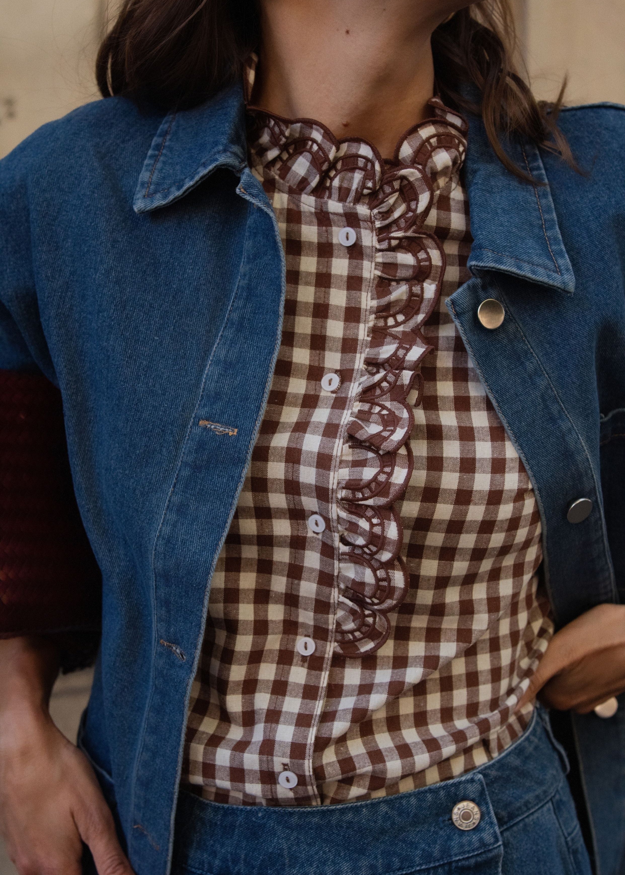 Chemise Odile - Choco