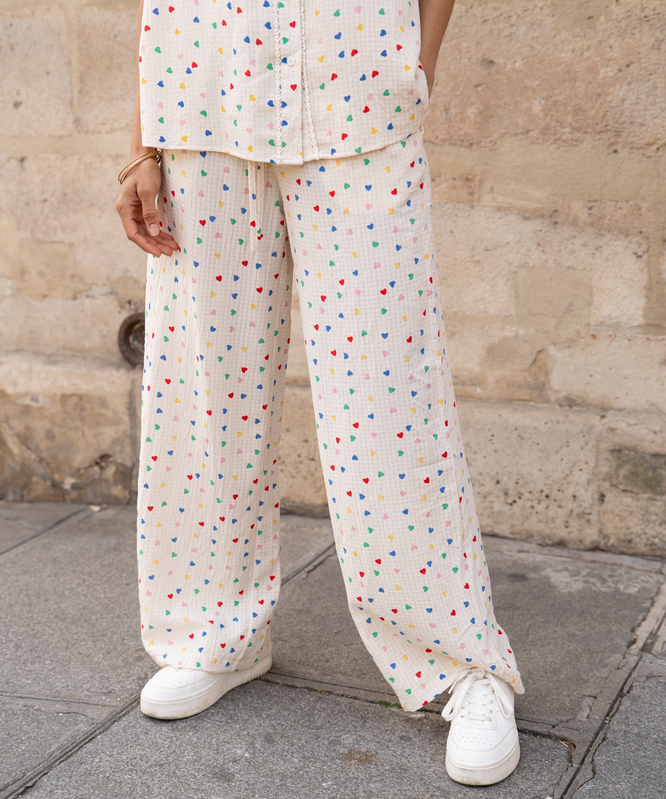 Pantalon Petits coeurs