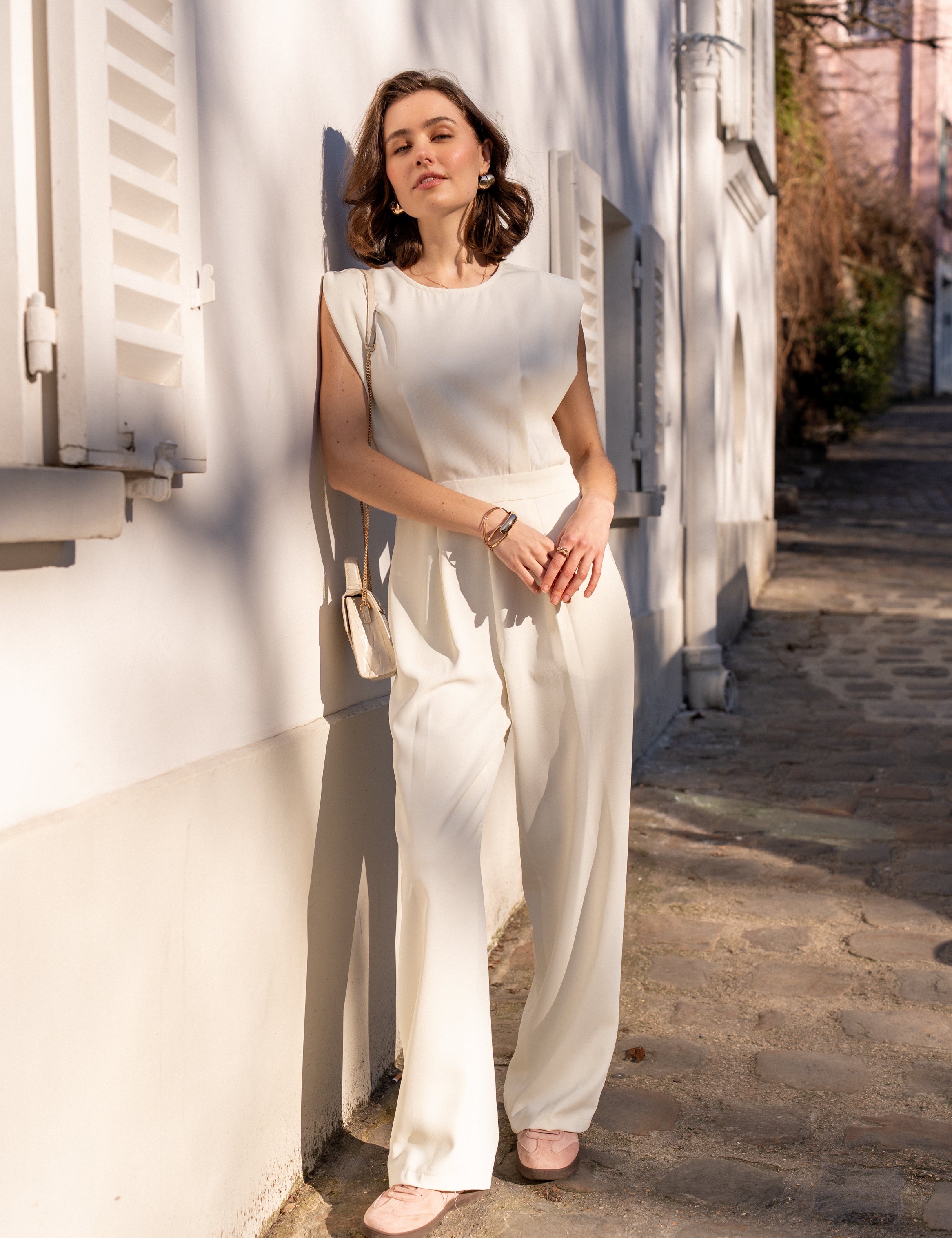 Hortense jumpsuit - white