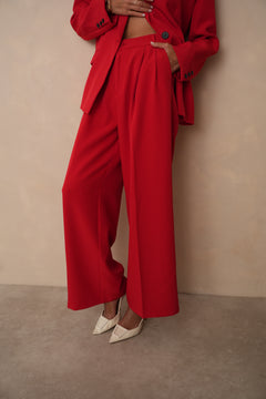 Pantalon Isaline - Rouge