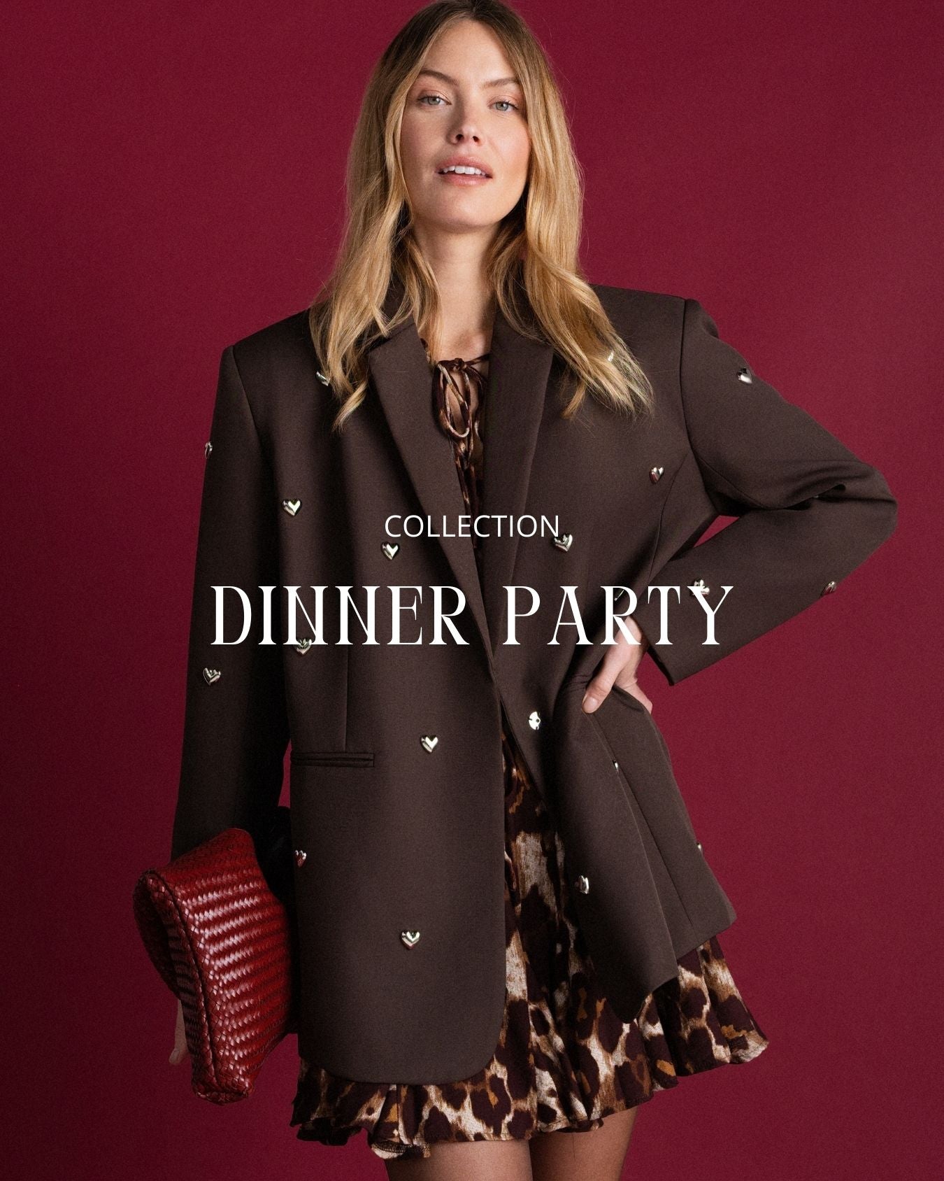 Lucile Sweater - Brown / Fuchsia Kilky Paris