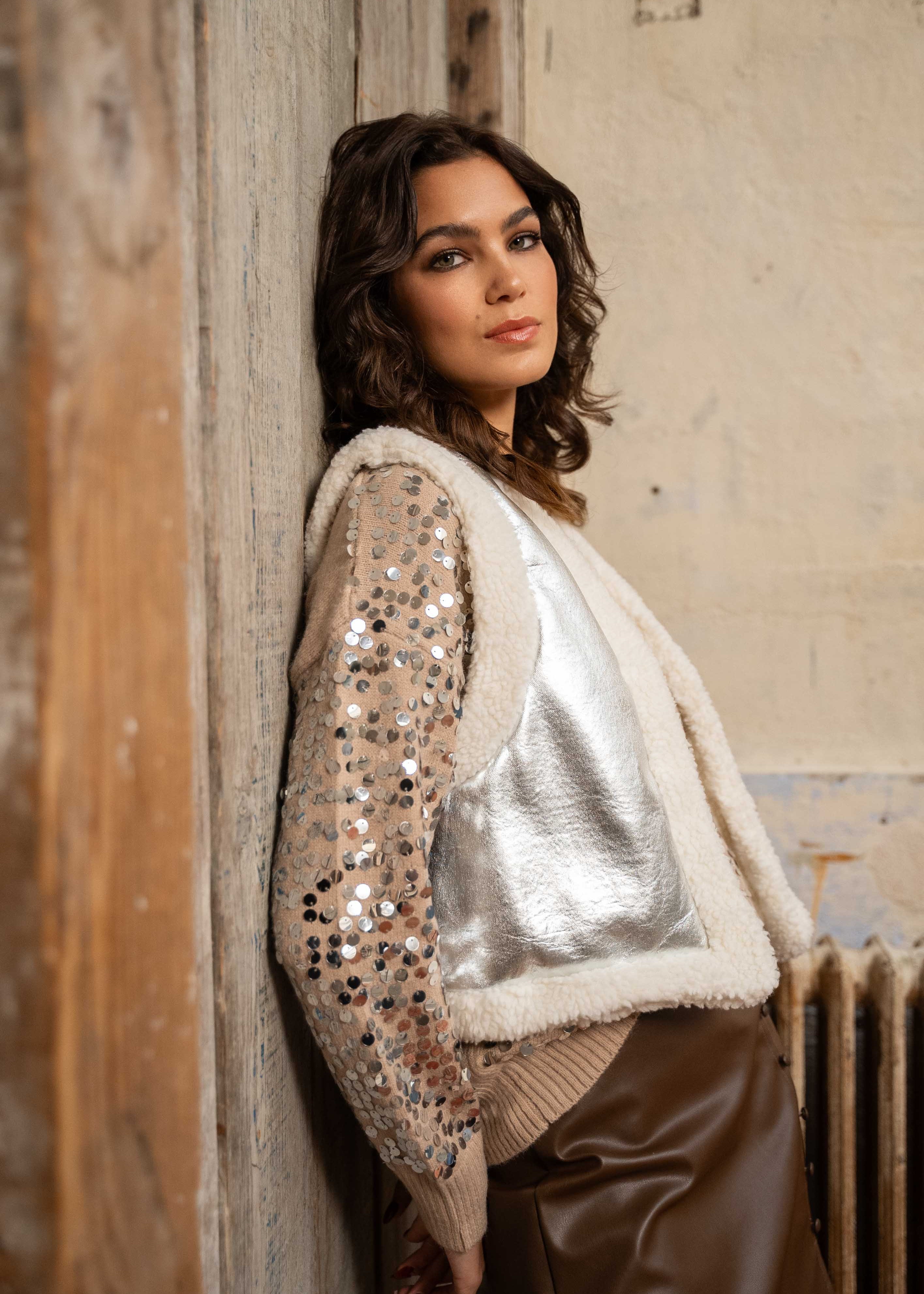 Nelly Jacket - Silver