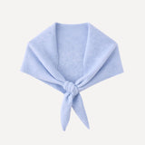 Foulard triangle Élio - Ciel