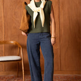 Foulard triangle Élio - Jaune