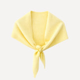Foulard triangle Élio - Jaune