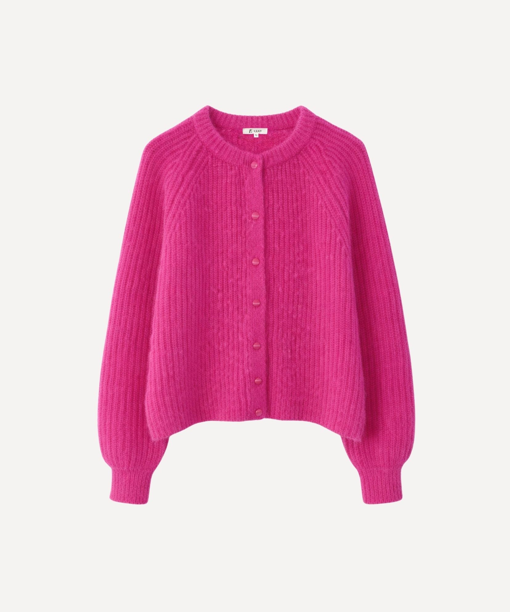 Violet - Fuchsia Cardigan