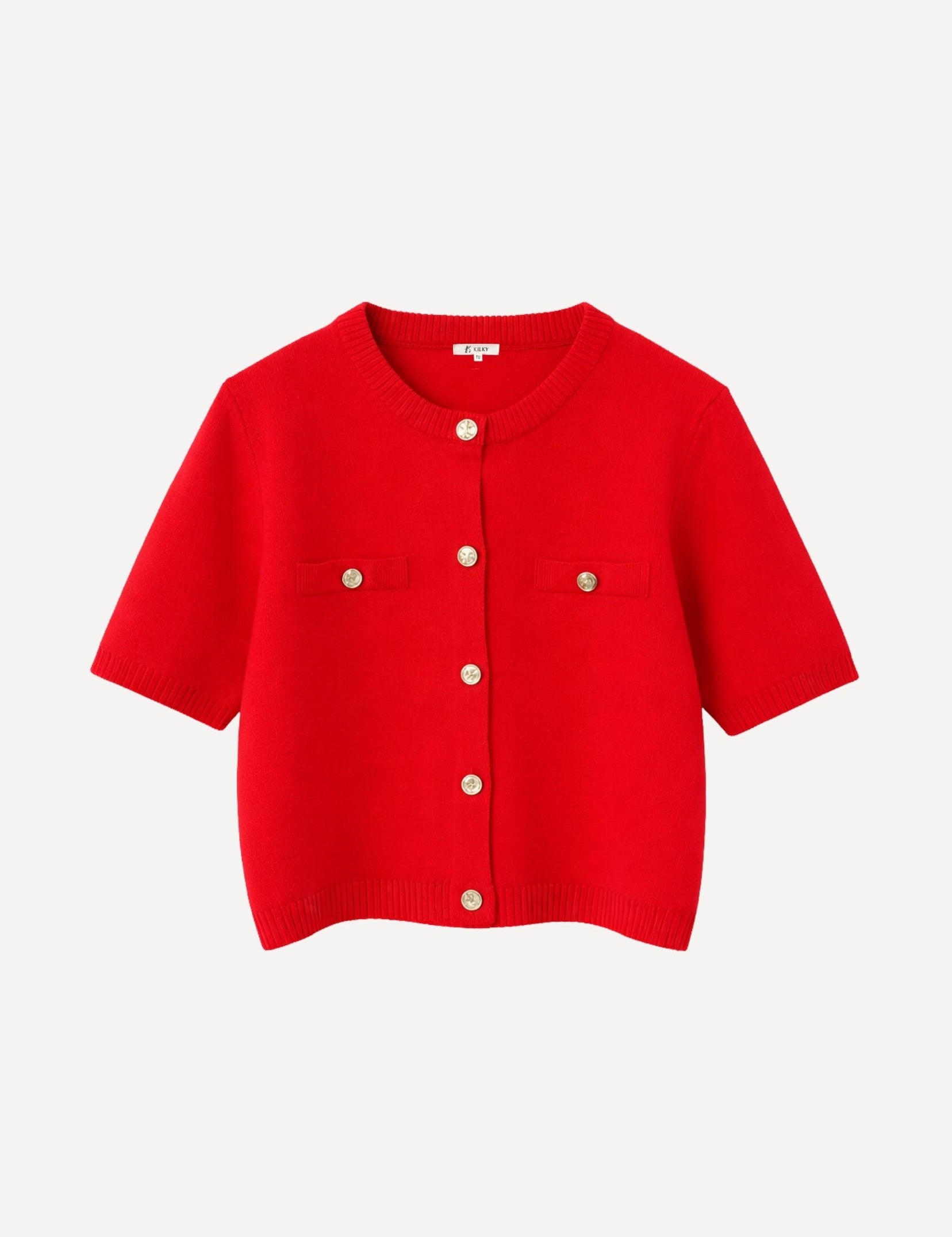 Zélie Cardigan - Red