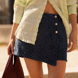 Jupe-short Doémie - Bleu