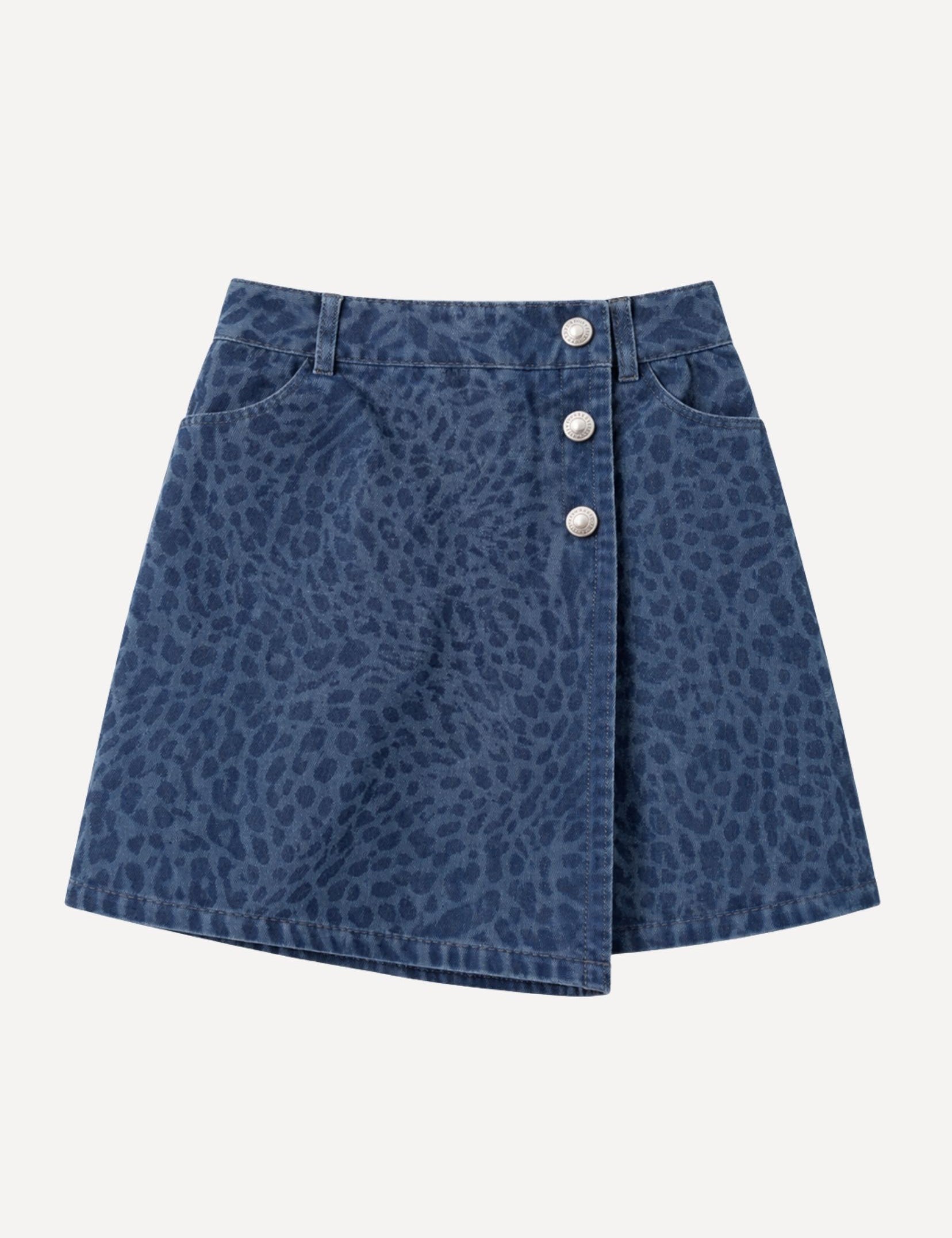 Jupe-short Doémie - Bleu