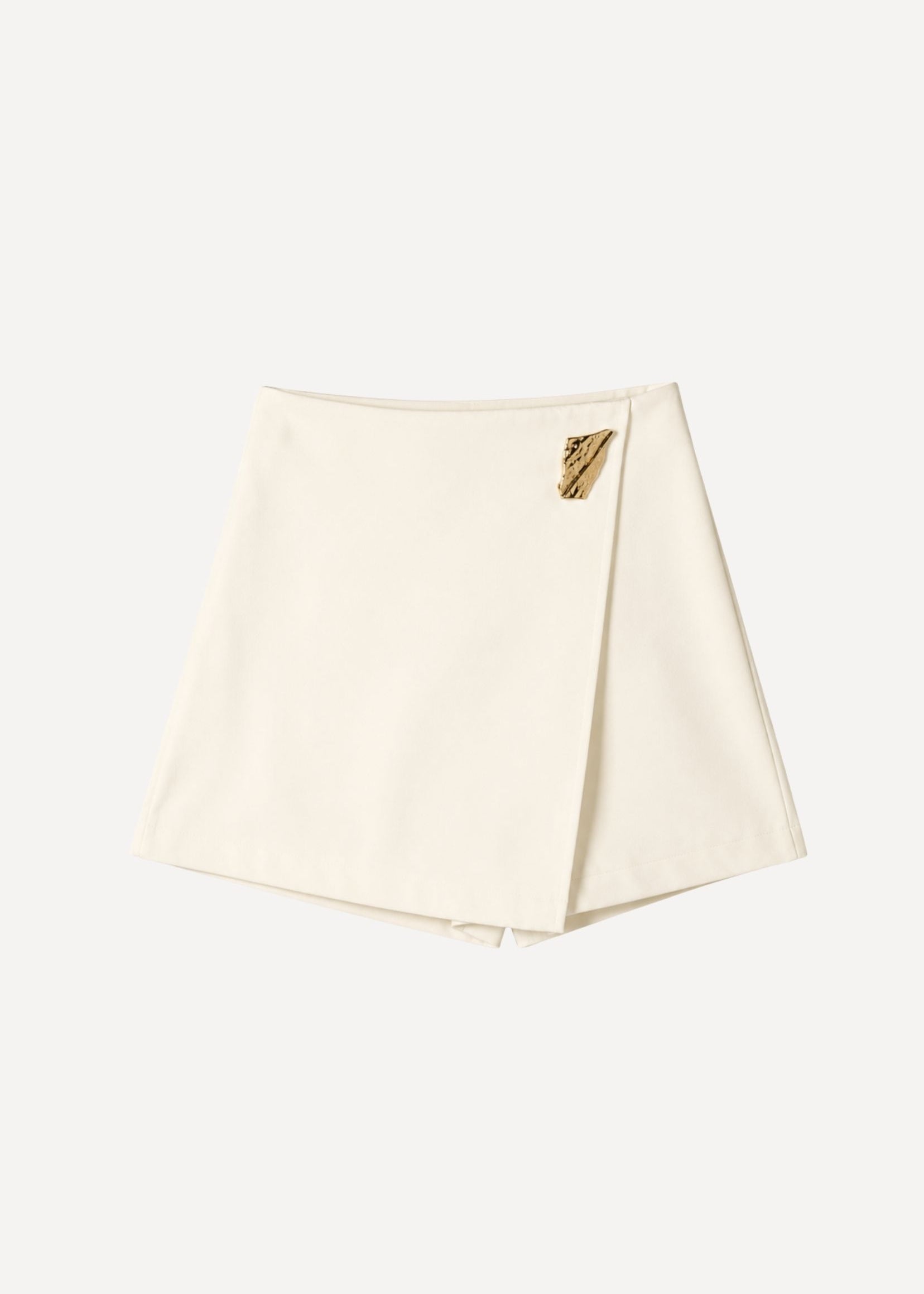 Jupe-short Yseult - Beige