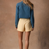 Edith Shorts Skirt - Coffee