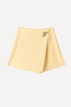 Edith Shorts Skirt - Coffee