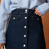 Jupe Émeline - Bleu