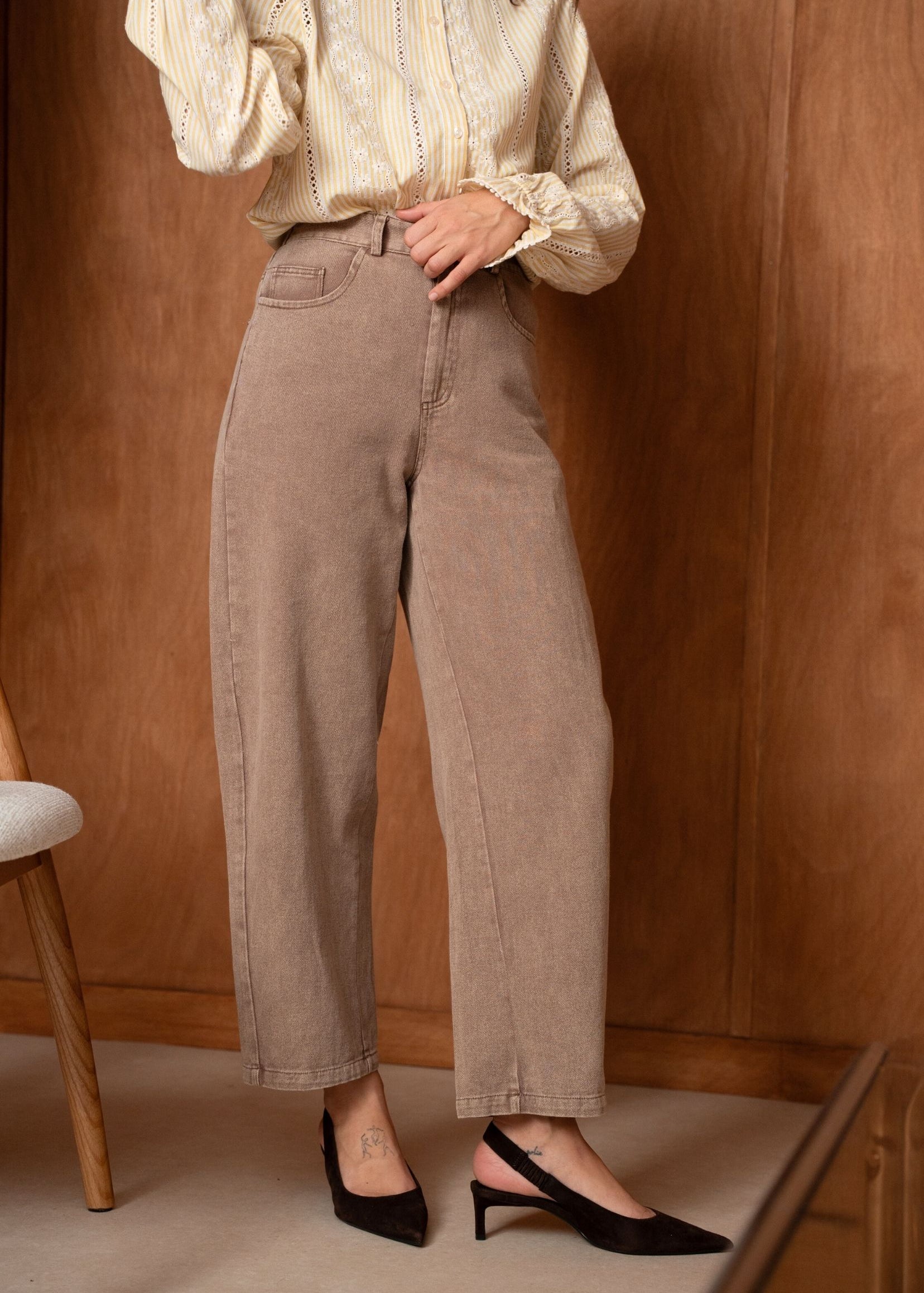 Jeans Aloïs - Taupe