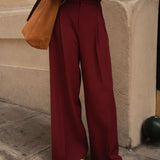 Pantalon Isaline - Bordeaux