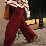 Pantalon Isaline - Bordeaux