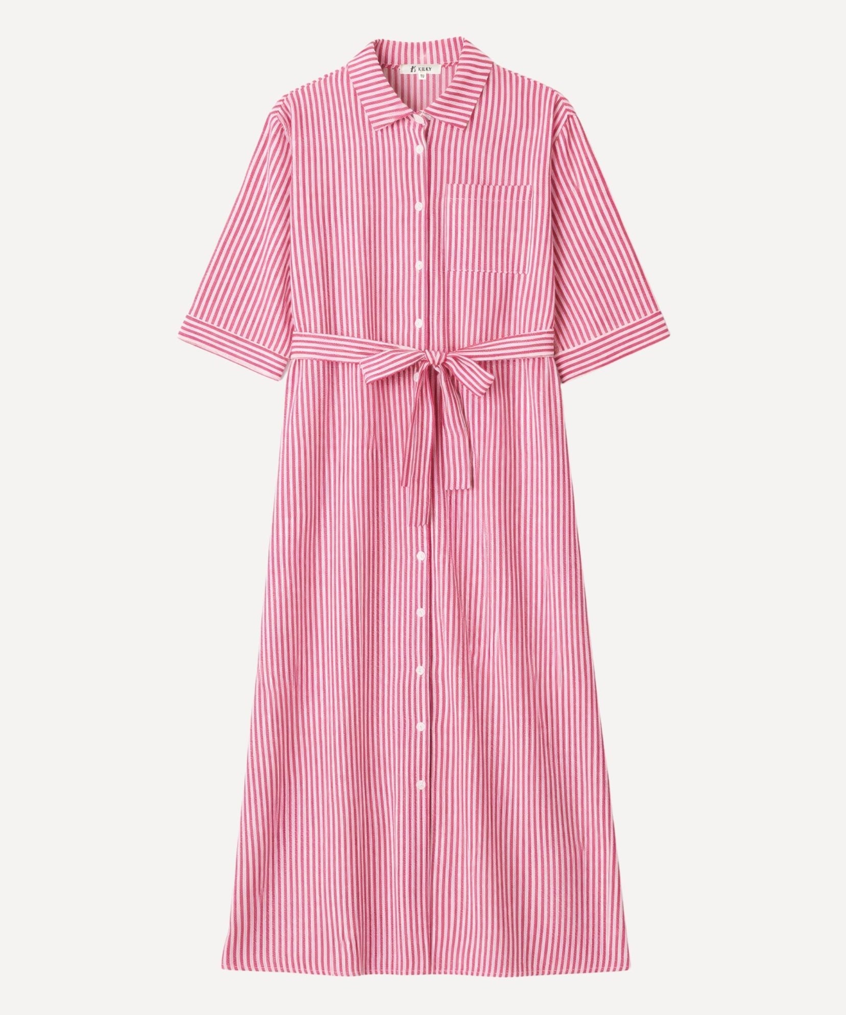 Soline Dress - Fuchsia