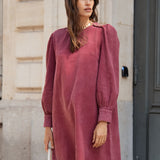 Robe Célestine - Bordeaux