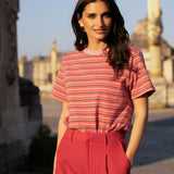 T-shirt Léonia - Corail