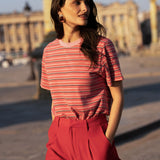 T-shirt Léonia - Corail