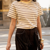 T-shirt Léonia - Jaune