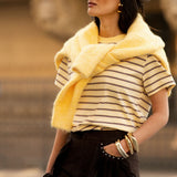 T-shirt Léonia - Jaune