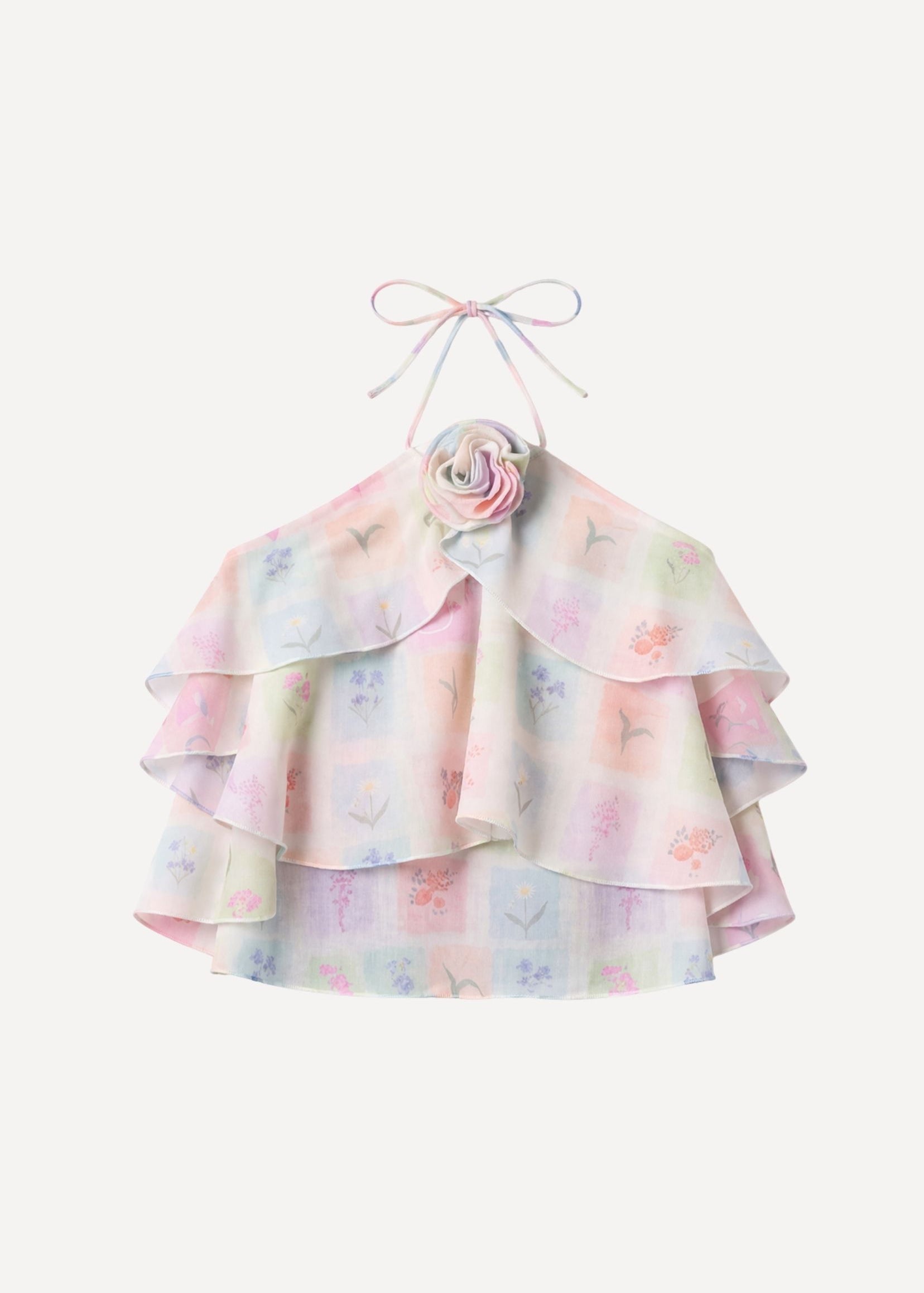 Top Flavie - Bleu ciel