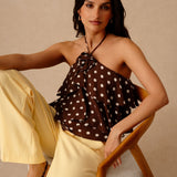 Top Flavie - Marron