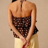 Top Flavie - Marron