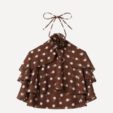 Top Flavie - Marron