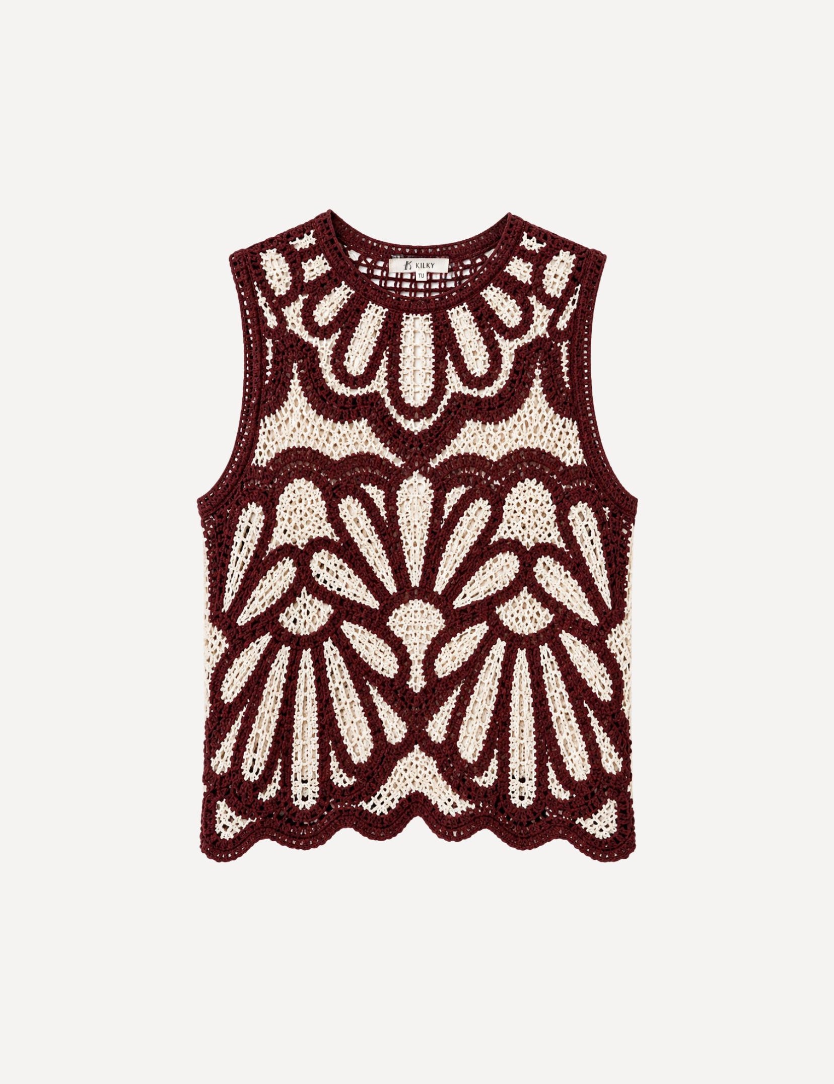 Top à crochet Philine