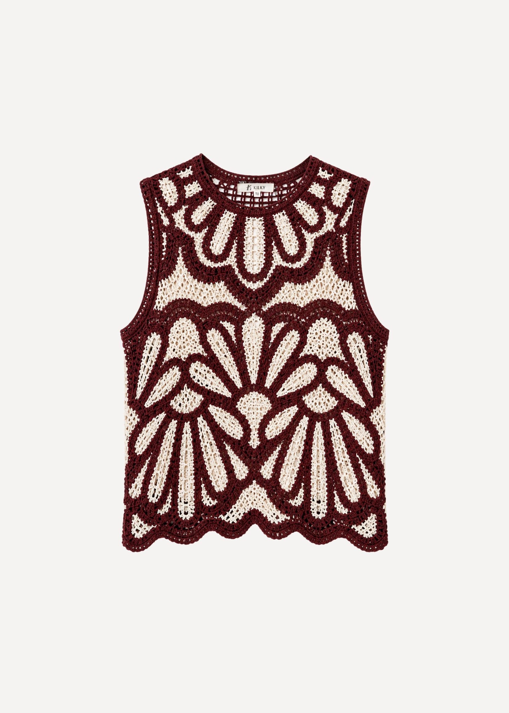 Top à crochet Philine