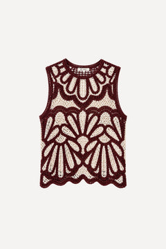 Top à crochet Philine
