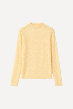 Top à manche longue Clarie - Jaune