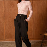 Top à manche longue Clarie - Rose