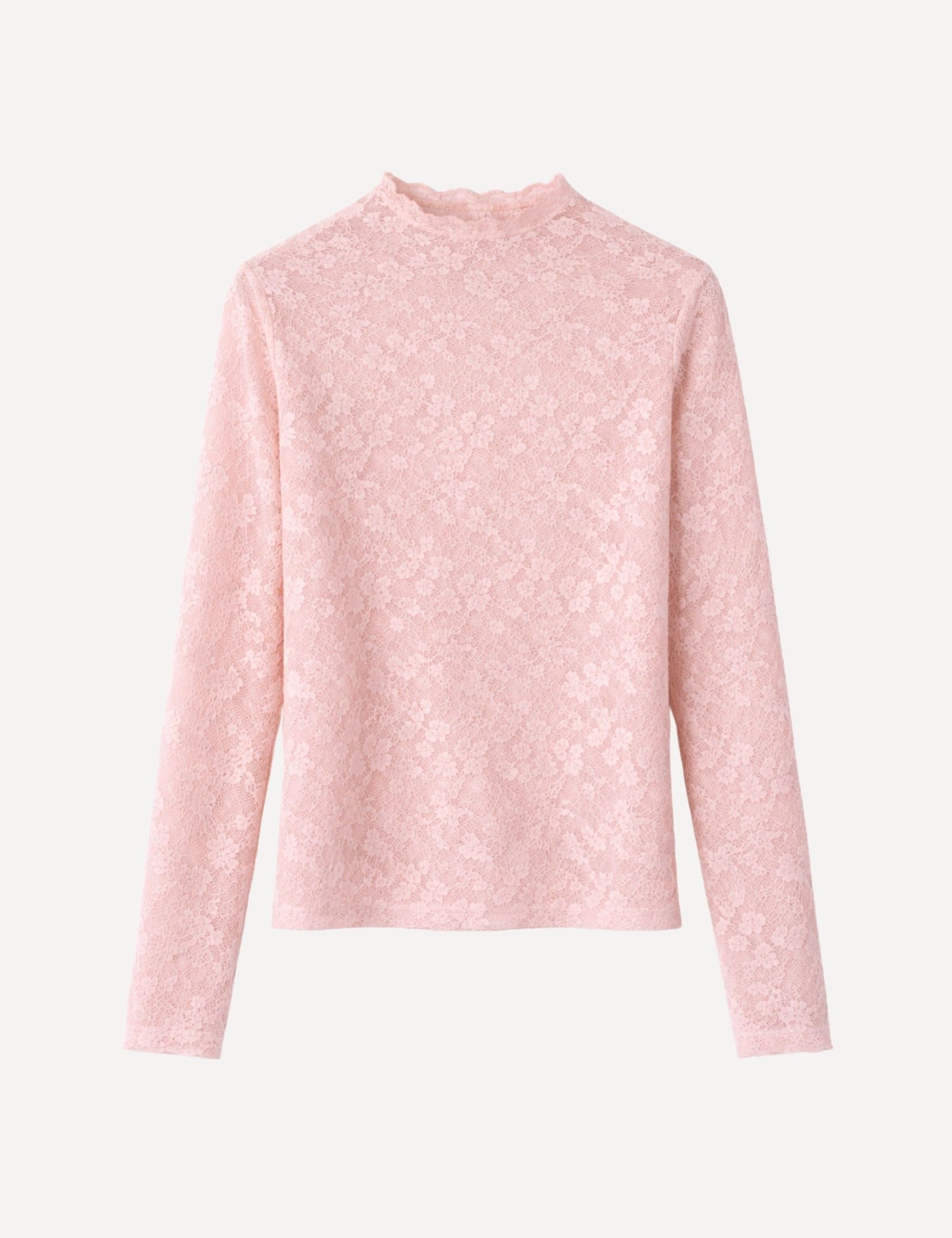 Clarie long-sleeve top - Pink