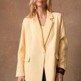 Veste de costume Wendy - Jaune