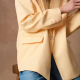 Veste de costume Wendy - Jaune